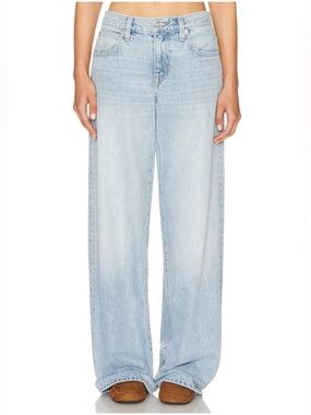 SLVRLAKE Mica Wide Leg Jeans in Silver Springs Size 27